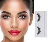 Sztuczne RZĘSY Doklejane CZARNE Charakteryzacja