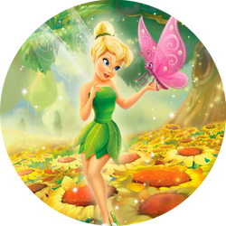 Opłatek tortowy 29 cm, Dzwoneczek 1 szt.