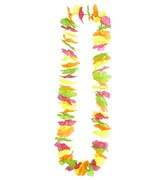 Naszyjnik Hawajski Hawaje Kwiaty Kolorowy Neon