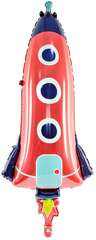 Balon foliowy Rakieta, 44x115cm, mix