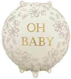 Balon Foliowy OH BABY Baby Shower Urodziny 45cm