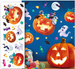Naklejki na Ścianę Dekoracja Halloween Dynie 70x25