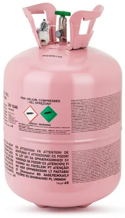 Butla z Helem balonowym, maks. 50  balonów