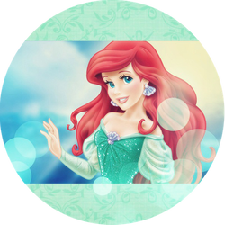 Opłatek tortowy 29 cm, Księżniczki Princess 1 szt.