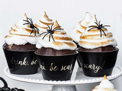 Papilotki Trick or Treat Halloween, 6 szt.