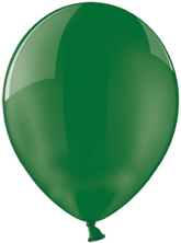 Balony KRYSTALICZNE Crystal ZIELONE 30cm 100szt.