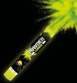 Tuba Strzelająca Konfetti PROSZEK HOLI Żółty 30cm