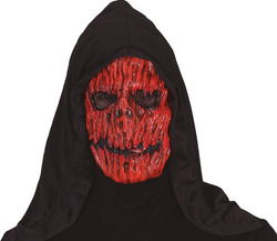 Maska z Kapturem Dynia z Horroru Twarz Bez Skóry