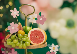 Toppery Pikery Dekoracyjne KWIATKI Kwiaty 8szt.