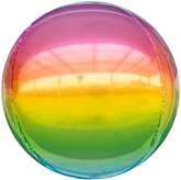 Balon foliowy B&C 16 cali Kula tęczowa