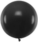 Balon okrągły 60 cm, Pastel Black
