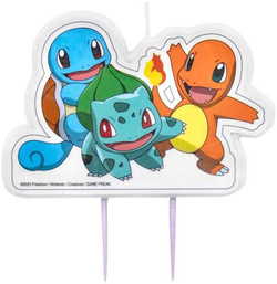 Świeczka na Tort POKEMON Licencja Urodziny 5,5x8,3