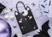 Torebka na prezenty Czarny Kot Halloween 1 szt.