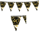 Girlanda Baner Flagietki na 40 Urodziny 300cm