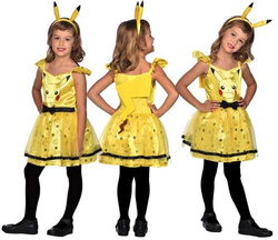Strój Kostium Sukienka PIKACHU Pokemon 8-10 lat