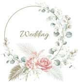 Serwetki Wedding Boho Eukaliptus 33x33cm 20szt.