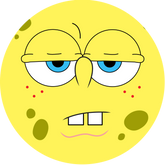 Opłatek tortowy 14 cm, SpongeBob 1 szt.