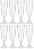 Kieliszki Plastikowe do Szampana, 150ml 8szt.