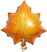 Balon Foliowy LIŚĆ JESIENNY Jesień Las 60x50cm