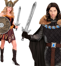 MIECZ RYCERSKI Broń Średniowieczny Gladiator 66cm