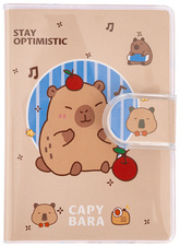 NOTES Notesik A7 z Zamknięciem KAPIBARA 70 kartek