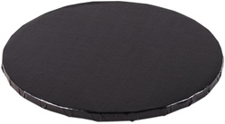 Podkład Tortowy okrągły , Czarny, 34cm