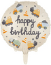 Balon Foliowy Happy Birthday BUDOWA Pojazdy 45cm