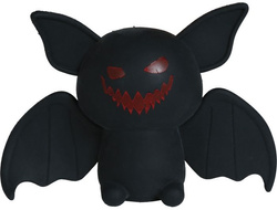 Antystresowy Gumowy NIETOPERZ Czarny Halloween 9cm