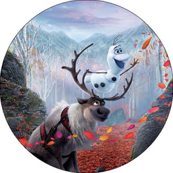 Opłatek tortowy 20 cm, Frozen II 1 szt.