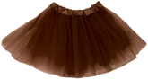 Spódniczka TUTU Tiulowa BRĄZOWA Strój 30cm