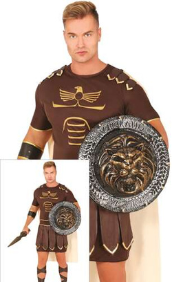 Kostium Strój GLADIATOR Wojownik Legionista, L