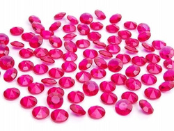 Diamentowe konfetti, c. różowy, 12mm, 1op.