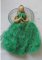 Aniołek dekoracyjny 15x25cm, 1 szt.