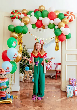 Girlanda balonowa - Cukierki, mix, 170x155 cm