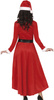 Strój Kostium Sukienka Mikołajka PANI MIKOŁAJOWA S