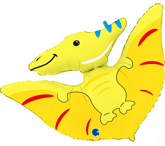 Balon foliowy Dino Pterodactyl 34", 1 szt.