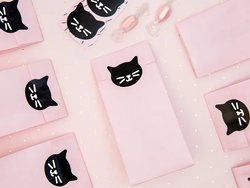 Torebki Papierowe Podziękowania KOTKI Koty 6szt.