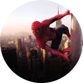 Opłatek tortowy 29 cm, Spiderman 1 szt.