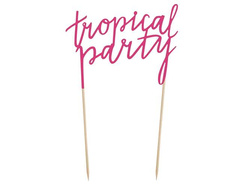 Topper na tort Aloha - Tropical party 22,5cm, 1szt