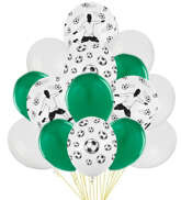 Zestaw Balonów Piłka Nożna Mundial, 15 szt.