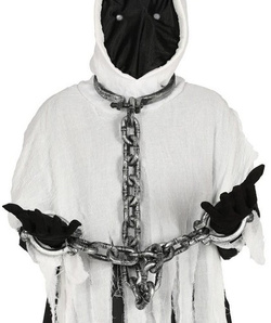 KAJDANY Łańcuch na Ręce Szyję Więzień 110cm