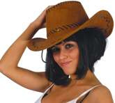 Brązowy Kapelusz Kowbojski Kowboja Western