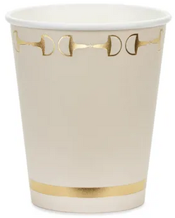 Kubeczki Papierowe Strzemiona Konie 220 ml 6szt.