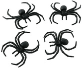 Dekoracje Zestaw Pająki Czarne Halloween 4szt 8cm