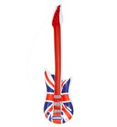 Dmuchany Gitara Gwiazdy Rock Disco Lata 80 105cm