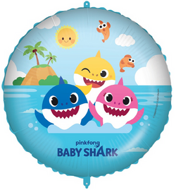 Balon Foliowy Baby Shark Rekin Party Urodziny 46cm