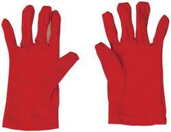 Rękawiczki Dziecięce Czerwone Strój Magik Bal 17cm