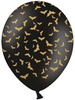 Balony HALLOWEEN Nietoperze, 30cm, 5 szt.