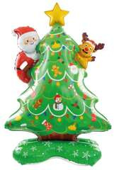 Balon foliowy stojący Choinka 93x153cm