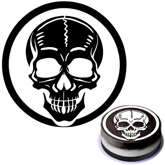 SZABLON do Dekoracji Ciast CZASZKA Halloween 25cm